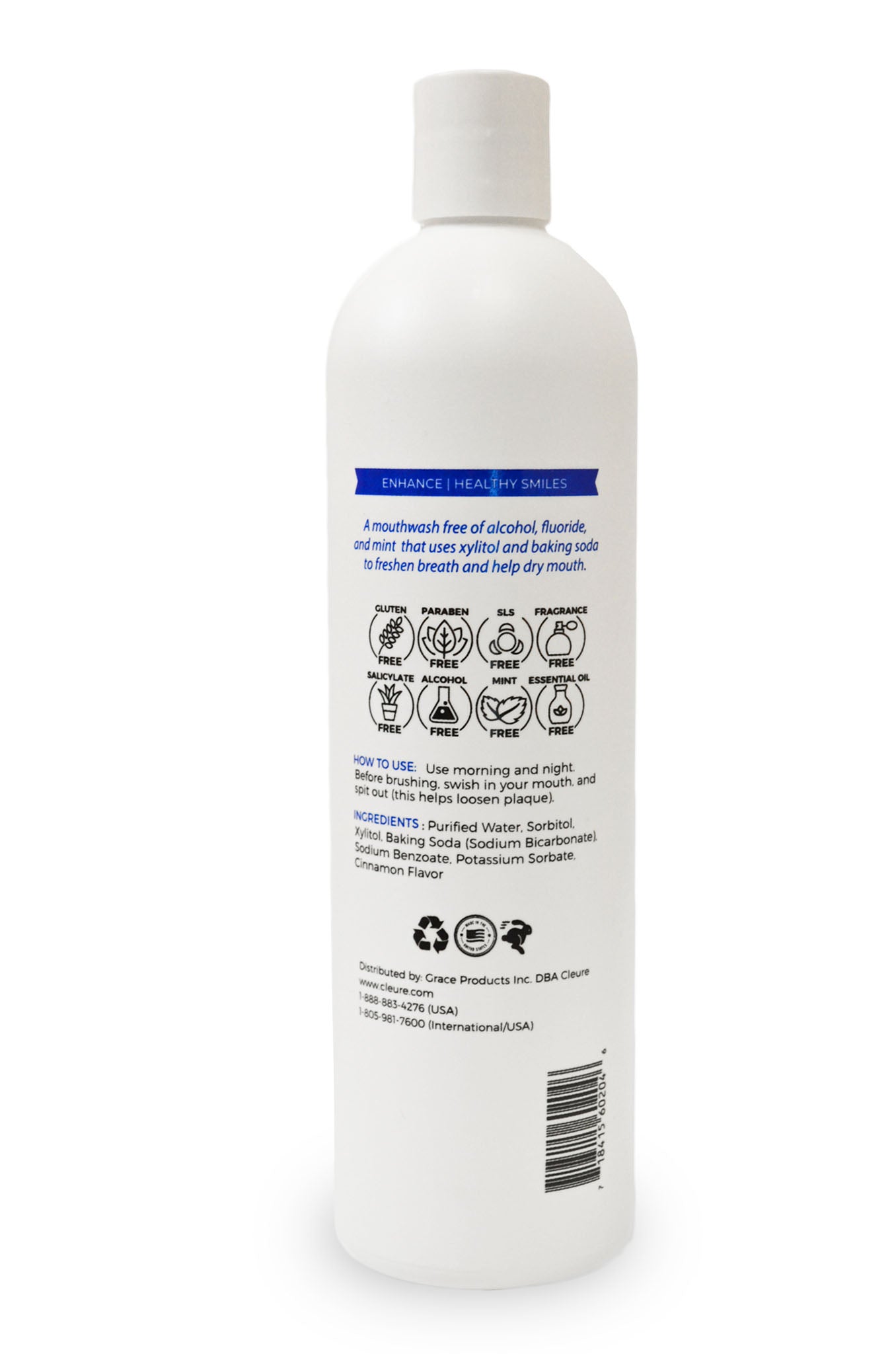 Cinnamon Alcohol-Free Mouthwash