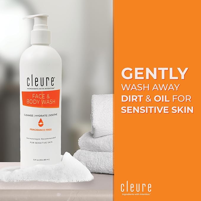 Oil-Control Face & Body Wash (12 oz)