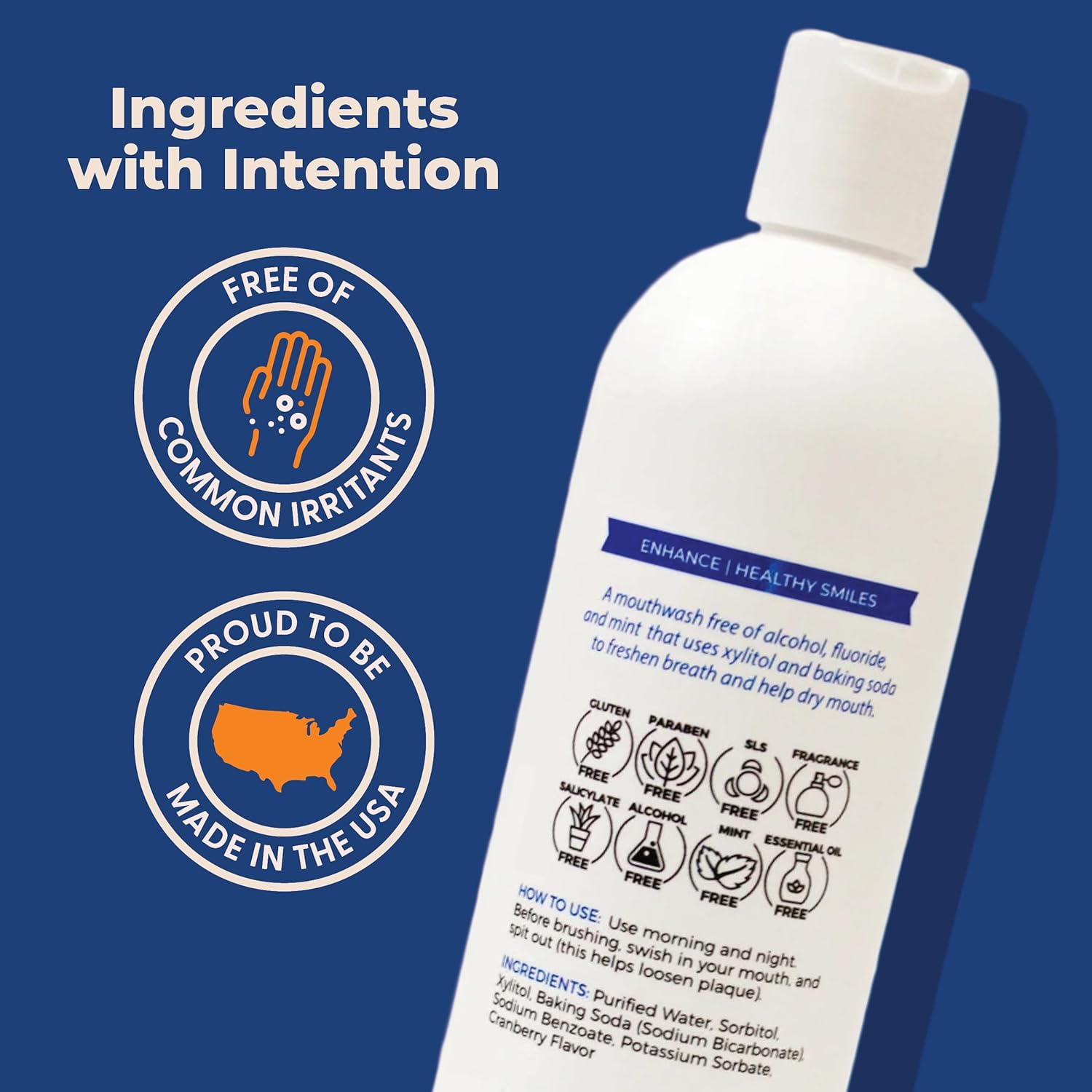Cranberry Alcohol-Free Mouthwash