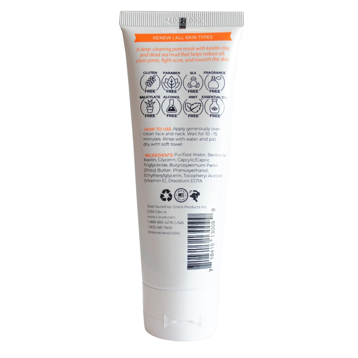 Kaolin Clay Face Mask